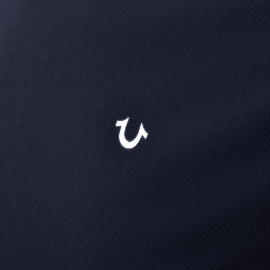 Alternative Image for ProductTrue Religion Crew Neck Logo T Shirt Navy3